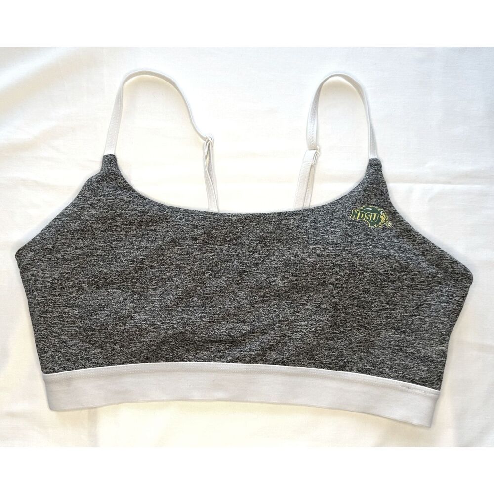 North Dakota State University NDSU sports/athletic bra XL with adjustable straps